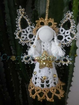 Novogodisnji Snowflake Heklanje Seme Christmas Decoration 59